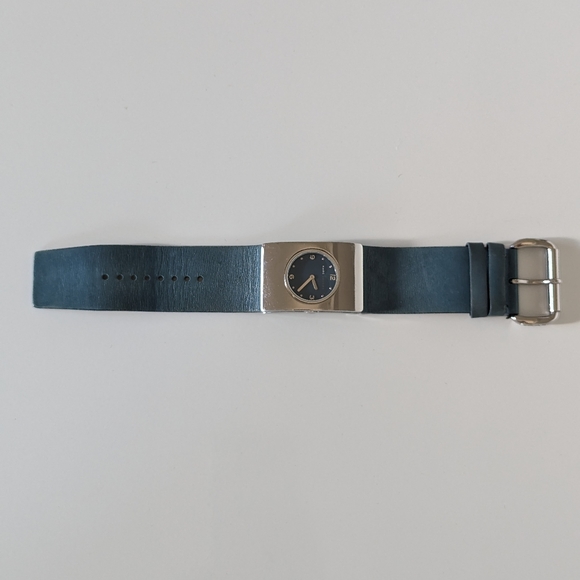 Marc by Marc Jacob Genuine Leather Stainless Steel Watch MBM1069 main image 4
